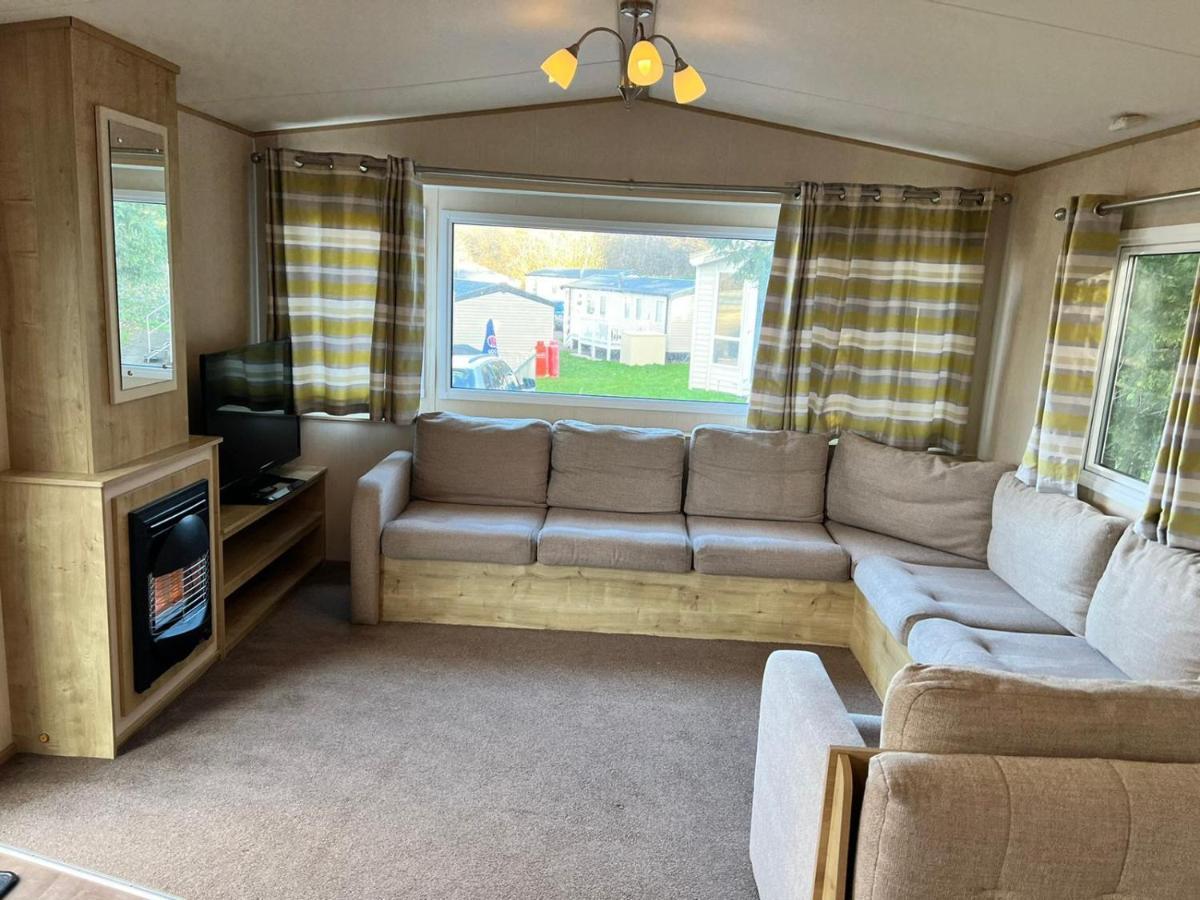 Blackpool Caravan in Haven Marton Mere Holiday Park Buitenkant foto